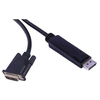 PremiumCord DisplayPort - DVI-D interface, shielded, 3m 8592220012342