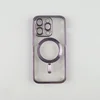 Silikonska futrola Magsafe Iphone 14 pro purple