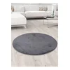 Conceptum Hypnose Tepih Oval, O80 cm, Tamnosivi