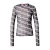 HUGO Majica z dolgimi rokavi 50534837 Črna Slim Fit