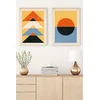 Wallity Uramljena slika Huhu16, 30x40 cm , 2 dela