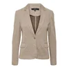 VERO MODA Blazer Julia  svetlo rjava