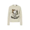 PRINCESS GOES HOLLYWOOD Pulover Snoopy Western Intari siva/črna/bela