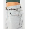 Blue Tomato Disc Chain Belt silver circles