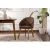 HANAH HOME Set 2 stolice Bentley Brown Dark Oak