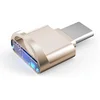 JWD Čitač kartica Mini Type-C sivi