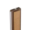 Brilliant LED-stoječa svetilka Arviso, v barvi lesa, hrast, višina 142 cm, CCT - Dnevna soba/jedilnica - Sodobni - hrast, rjava