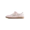 Pull&Bear Nizke superge BAMBA staro roza/bela