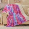 Nikcorp Pregrinjalo Faux Fur dvostransko Sherpa rožnata 130 x 150 cm 100 % poliester, mehko toplo plišasto, za kavč posteljo in kampiranje, pralno pri nizki temperaturi