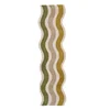 Zelen/v naravni barvi ročno tkan volnen tekač 80x300 cm Cascade Wool – Flair Rugs