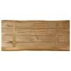 Stolna ploča sa živi rub 80x40x2,5 cm masivno grubo drvo manga