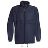 VJETROVKA S KAPULJAČOM ZIP UNISEX B&C SIROCCO TAMNO PLAVA 3XL
