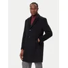 Tommy Hilfiger Volneni plašč MW0MW40768 Črna Regular Fit