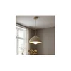 Brilagi - Luster na sajli 1xE27/60W/230V prečnik 30 cm bež/zlatna