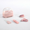 KikkaBoo Manikir set za bebe 4 dela Bear Pink