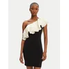 Eleh Cocktail obleka ESS250260 Črna Regular Fit