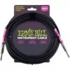 Ernie Ball 6046 20/6m Straight/Straight Instrument Cable - Black crni instrumentalni kabel