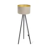 Stojeća lampa STANDART 1xE27/60W/230V bež/wenge
