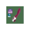 Satisfyer Vibrator Satisfyer Heated Thrill z aplikacijo, rdeč