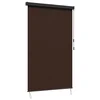 Rolo zavjesa Smeđa 60 x 250 cm Tkanina i aluminij