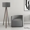 Opviq Podna lampa AYD - 2210, Siva