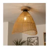 Brilagi - LED plafonski luster CERIA BOHO, 1xE27/40W/230V, prečnik 70 cm, braon/hrast