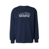 LEVIS Majica pastelno modra/temno modra