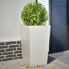 Vrtne sadilice 2 kom 45x45x75 cm od nehrđajućeg čelika
