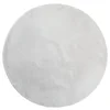 Vidaxl Preproga HUARTE kratka vlakna mehka in pralna siva O 80 cm
