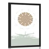 Plakat labodje jezero - 60x90 silver