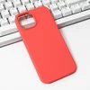 TERACELL Maska za telefon iPhone 15 6.1, Silikonska, Crvena