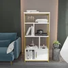 Hanah Home Polica za knjige Valero, 60x120x29.6 cm, Šarena