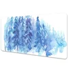 Decormat Namizna podloga Winter forest watercolor 90x45 cm