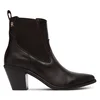 Škornji Tommy Hilfiger Leather Western Chelsea Boot FW0FW09582 Rjava