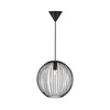 Nordlux - Luster na sajli BERONI 1xE27/60W/230V crna O 35 cm