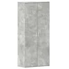 Vidaxl omara za čevlje Betonsko siva 80 x 39 x 178 cm Konstruiran les
