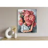 Astra Slikarstvo po številkah IN PEONIES, na okvirju, 40x50cm, 801022906