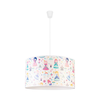 Duolla - Dečiji luster na sajli PRINT M 1xE27/40W/230V, prečnik 35 cm, sa motivom princeza