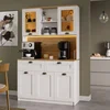 Hanah Home Kuhinjski element za kafu, Beli