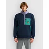 Billabong Boundary Shore Half-Zip Fleece Sweater grape leaf