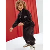 Sinsay - Oversize balloon trenerke - tamno braon