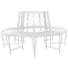 Klupa pod drvetom 8-Broj sjedala O 160 x 89 cm Čelik