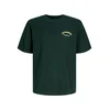Jack & Jones Junior Majica JJEBRANDES svetlo rumena / temno zelena