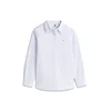 TOMMY HILFIGER Bluza golobje modra/bela