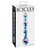 shumee Icicles - ročno izdelan ekskluzivni stekleni dildo