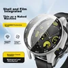Mashi Zaštita stakla za pametni sat + Zaštitna maska za pametni sat za Huawei Watch GT4/3Watch4/3pro, Srebrna