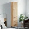 Visoka komoda hrasta sonome 34,5x34x180cm od konstruiranog drva