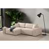 ATELIER DEL SOFA Ugaona garnitura Pirlo Corner Left Ecru