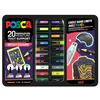 Posca Set Markera Groovy 20/1 U Metalnoj Kutiji
