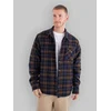 Hurley Axe Sherpa Flannel Shirt blue
